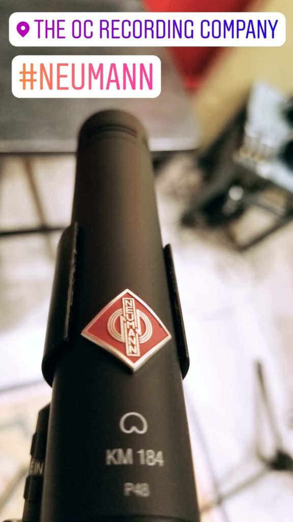 Neumann KM184 Mic