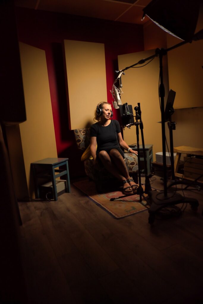 Recording Elizabeth Cronise McLaughlin’s New Audio Book